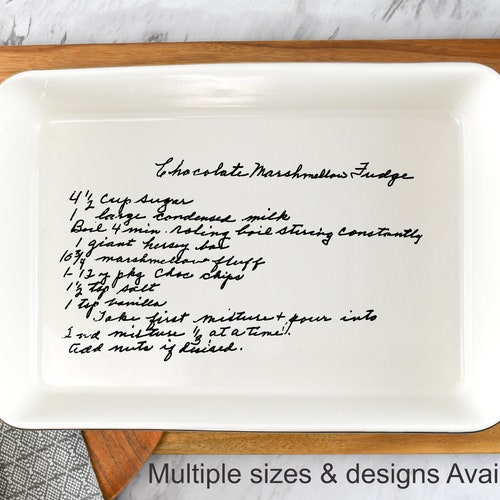 Personalized Casserole Dish Pyrex Baking Dish Engraved Etsy