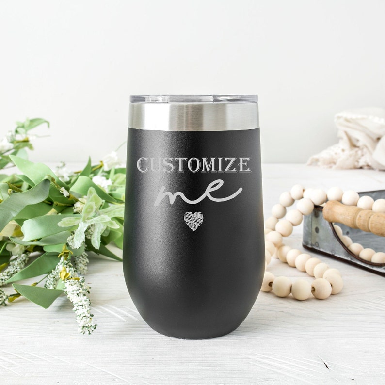 Custom Engraved Tumbler Personalized Wine Tumbler Etsy