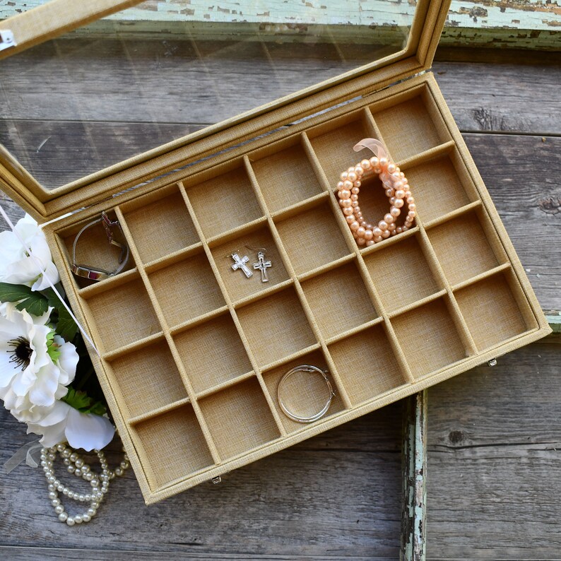 Custom Jewelry Box with Name Bridesmaid Proposal Monogram Etsy