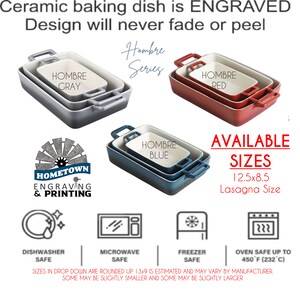 Handwritten Recipe Bakeware | Personalized Casserole Pan | Hand Written ...