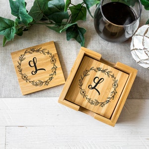 Coasters | Engraved Coasters | Personalized Coasters | Wood Wedding Gift | Customized Coasters | Coasters Wedding | Custom Coasters Wood
