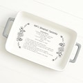 Custom Engraved Casserole Dish | Personalized  | Hand written recipe | Recipe Pan |  engraved baking dish | Bridal shower gift 9x13 | Mother