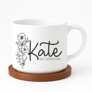 24 Oz Coffee Mug Floral - Etsy