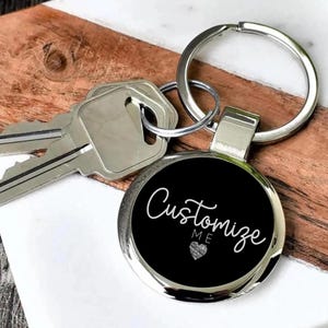 Metal Engraved Keychain | Custom Keychain For Men | Personalized Keychain For Women | 16th Birthday Gift | Key Chain | Fathers Day