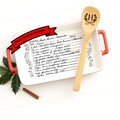 Engraved Baking Dish - Personalized Casserole Pan & Hand-Written Recipe- Great Gift Idea Christmas Present2025 Christmas Gift