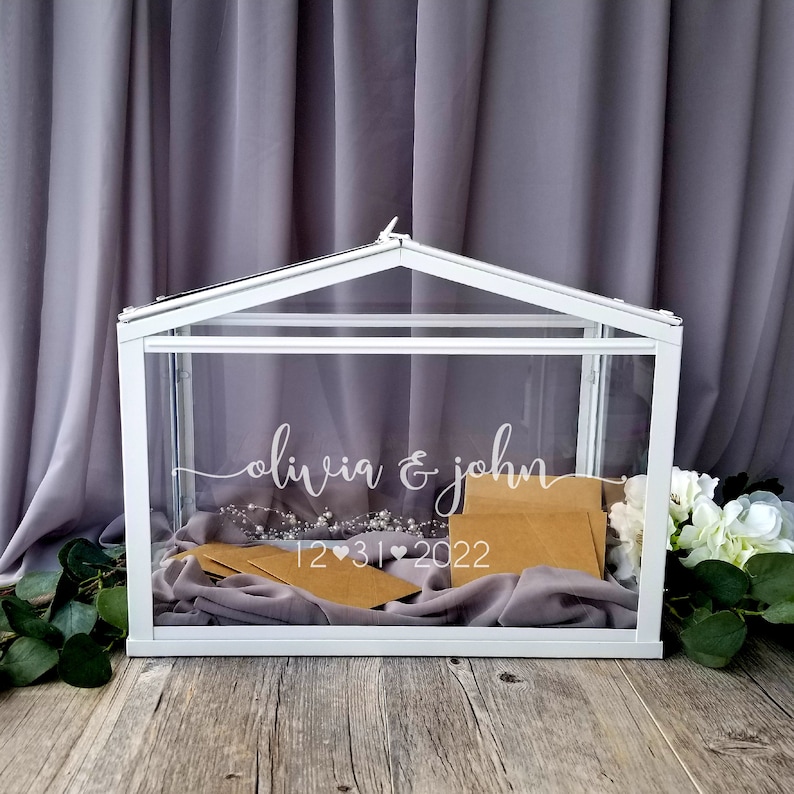 Kartenbox Hochzeit Glas