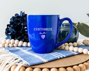 Custom Coffee Mug | Hot Chocolate Mug | Bridesmaid Mug | Company Logo Mug | Christmas Personalized | Valentines Day | Fathers Day