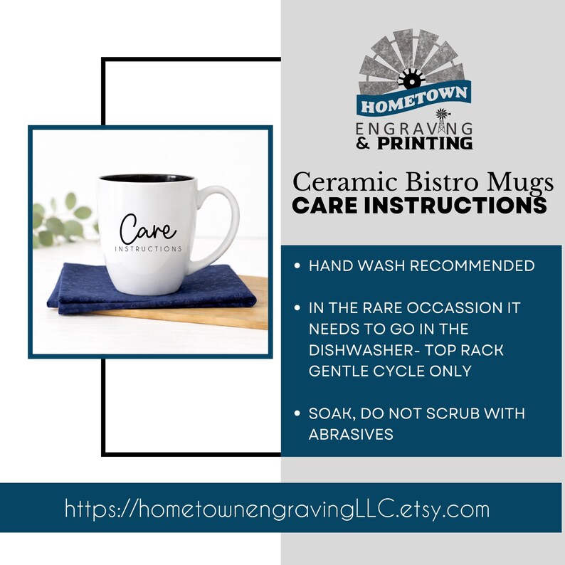 Custom Bistro Coffee Mugs with Logo – Restaurant Branding, Café Drinkware & Promotional Business Swag image 17