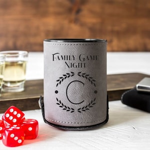 Family Game Night Custom Dice Cup | Fathers Day