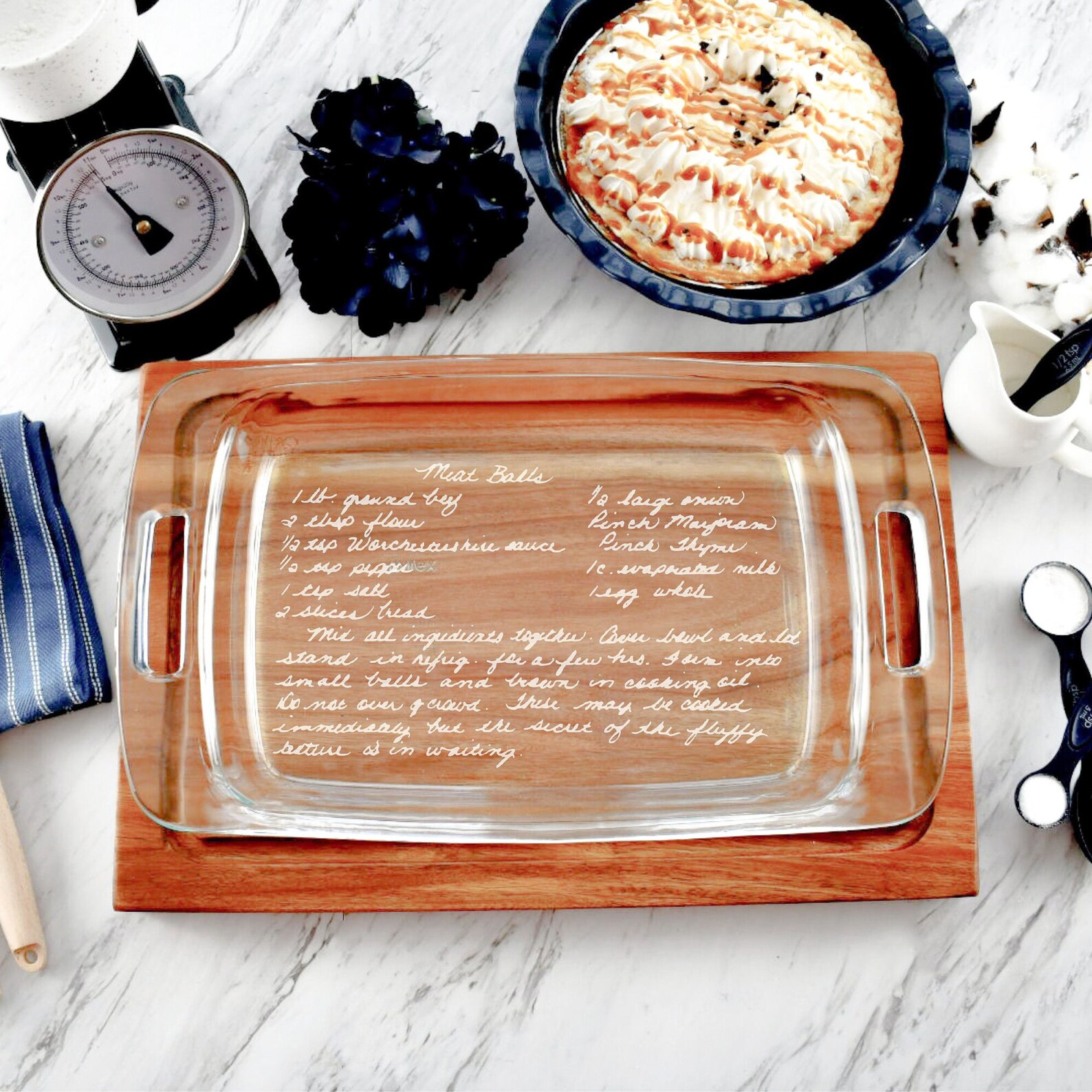 Personalized Casserole Dish Pyrex Baking Dish Engraved - Etsy
