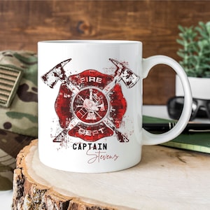 Firefighter Gifts | Firefighter Mug | Fire Department | Firefighter gift Personalized | Valentines Day | Fathers Day