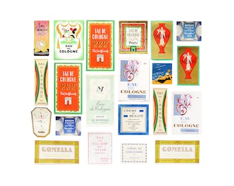 Perfume labels | Etsy