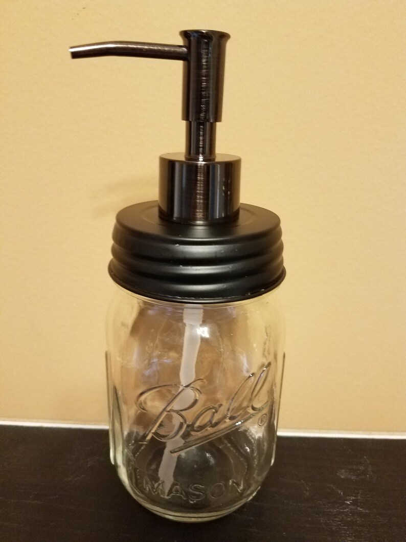 Mason Jar Soap Dispenser Etsy