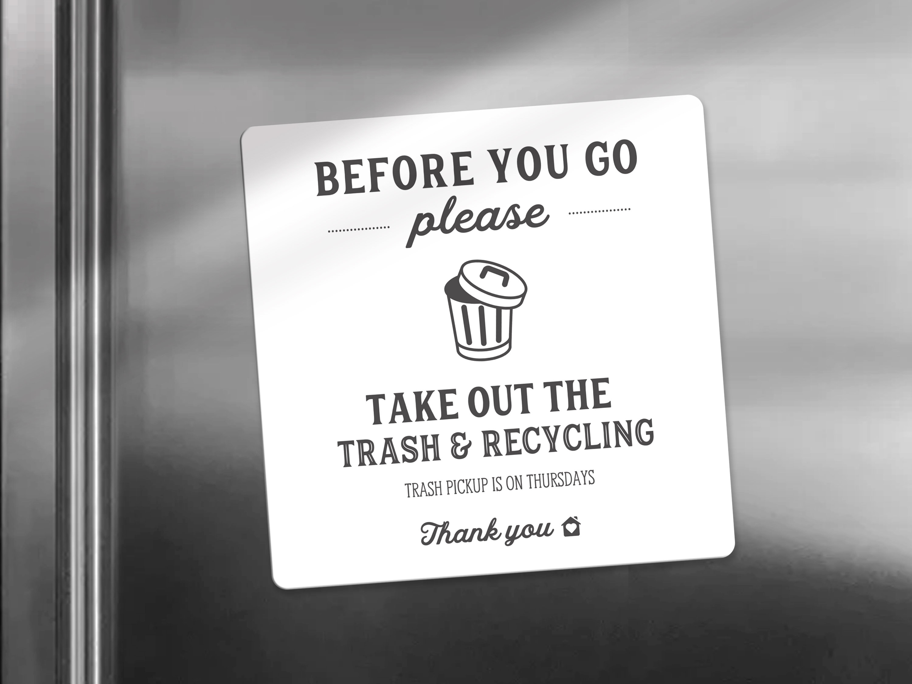 To Take Out The Trash