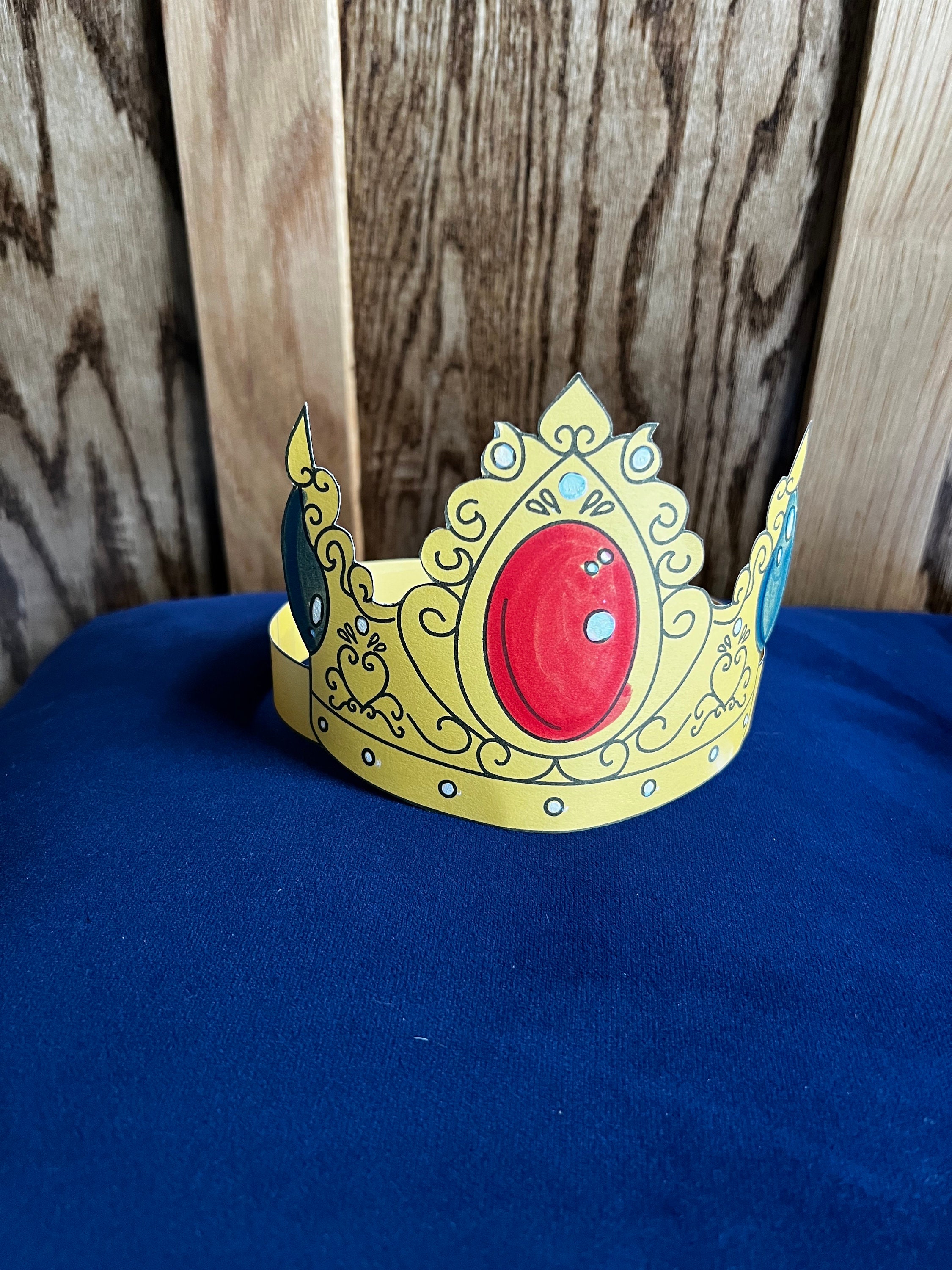 Princess Peach Crown Super Mario Movie Instant Download Etsy
