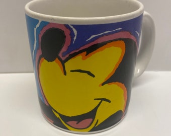 Vintage Applause Mickey Mouse Mug, 1980s Disney Collector