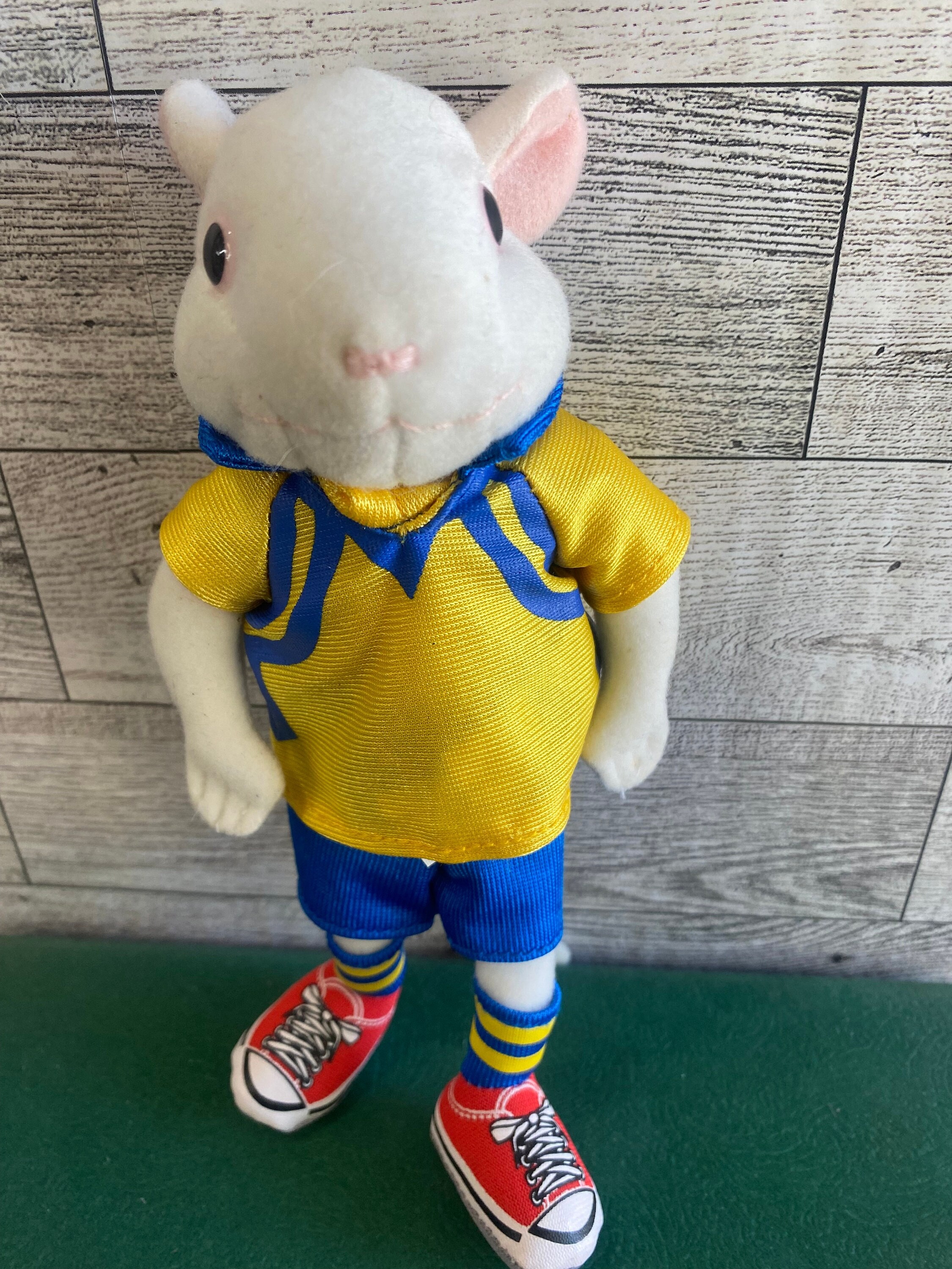 Vintage Hasbro Stuart Little Mouse, Plush Stuffed Toy, Soccer