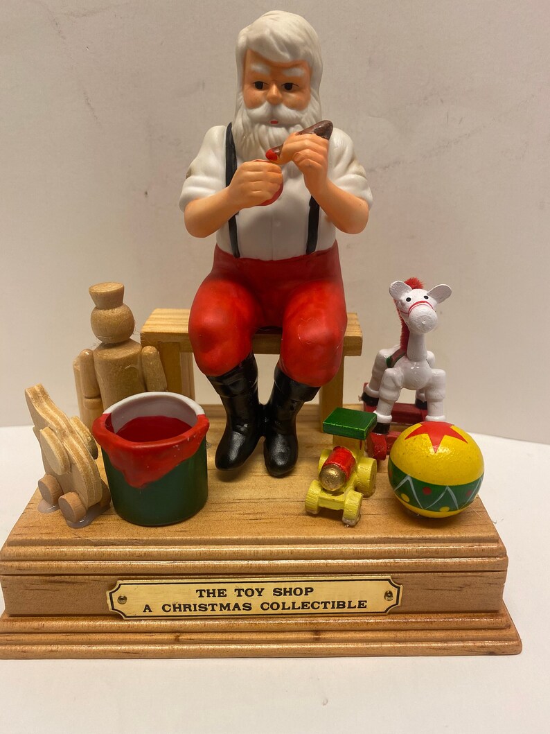 Vintage House of Lloyd, Santa Toy Shop, Christmas Around the World