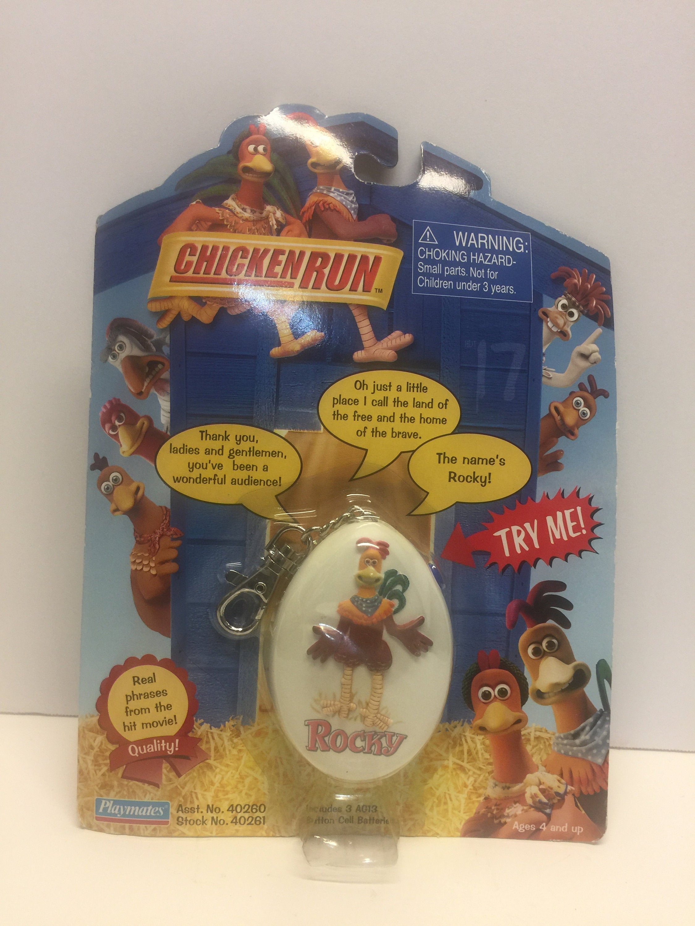 Chicken Run Collectible Toys All American Rocky Vintage Etsy