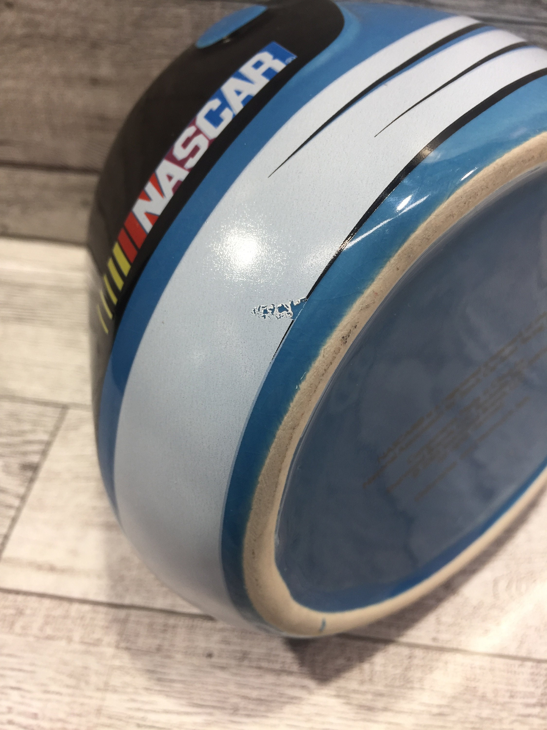 Vintage NASCAR Racing Helmet Coffee Cup, Sherwood Brands, Coffee Mug ...