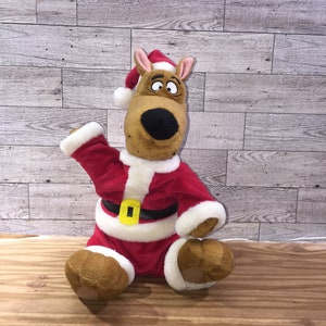 Vintage Scooby Doo, Vintage Christmas Animatronics, Santa Plush Doll, Gemmy Vintage Scooby Doo Dance Sing, Cartoon Network Hanna Barbera