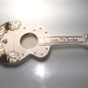 Vintage Elvis Presley, Elvis Guitar, Love Me Tender Guitar, Elvis Gift, Elvis Souvenir, Graceland Guitar, Vintage Elvis Memorabilia