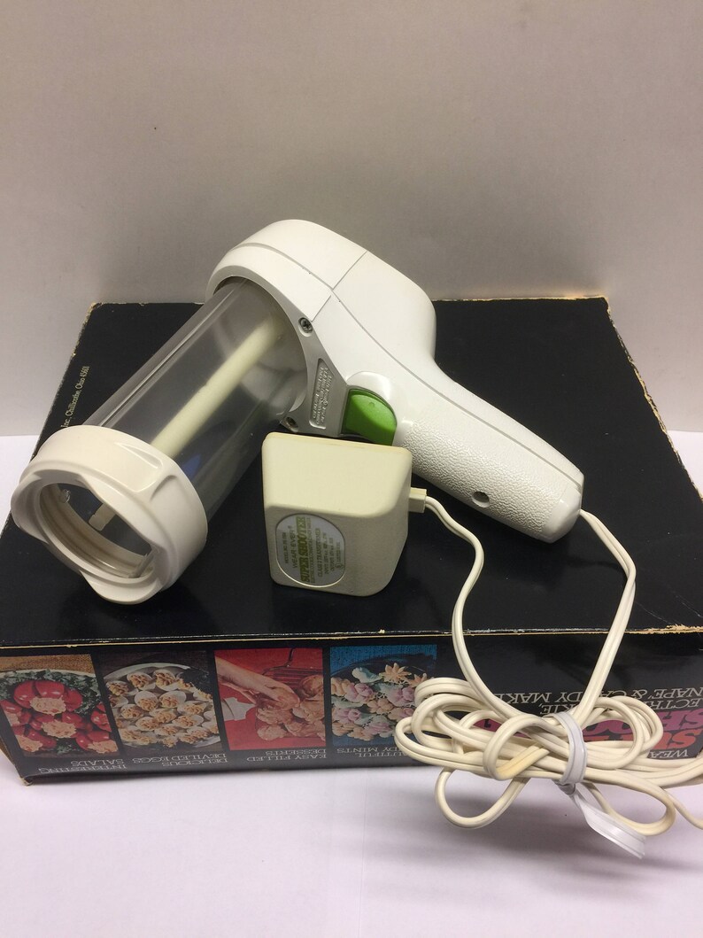 Vintage Wear Ever Super Shooter Electric Cookie Press Canape Etsy