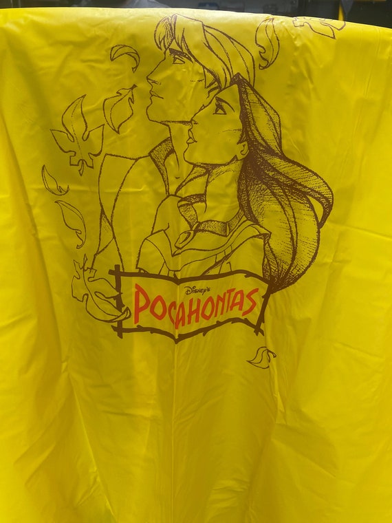 Vintage Disney Pocahontas, Vintage Yellow, Vinyl R