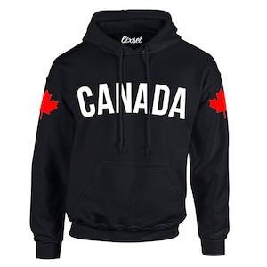Canada Maple Leaf Hoodie – Patriotic Pullover Sweatshirt
