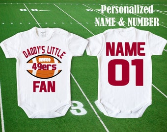 custom baby 49ers jersey