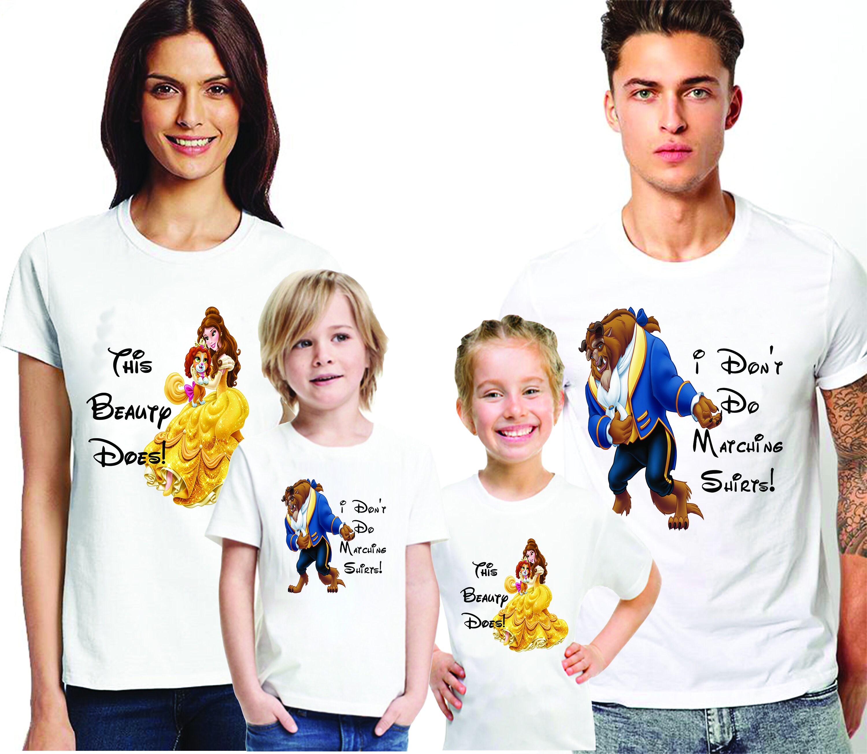 Beauty and the Beast Disney Family 