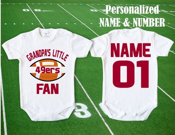 custom baby 49ers jersey