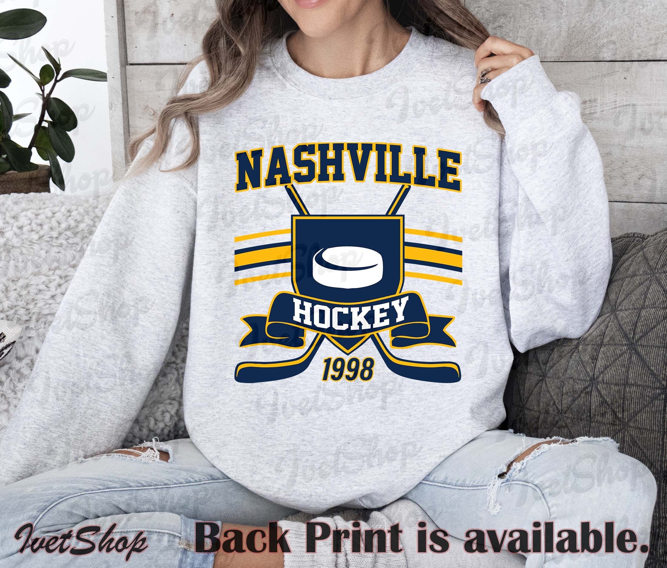 Nashville predators 2025 jersey hoodie