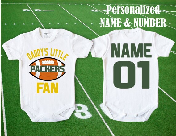 Newborn green bay packers jersey top