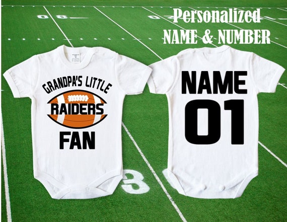 custom baby raiders jersey