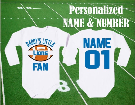 personalized lions jersey