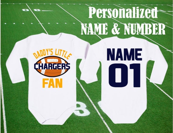 san diego chargers personalized jersey