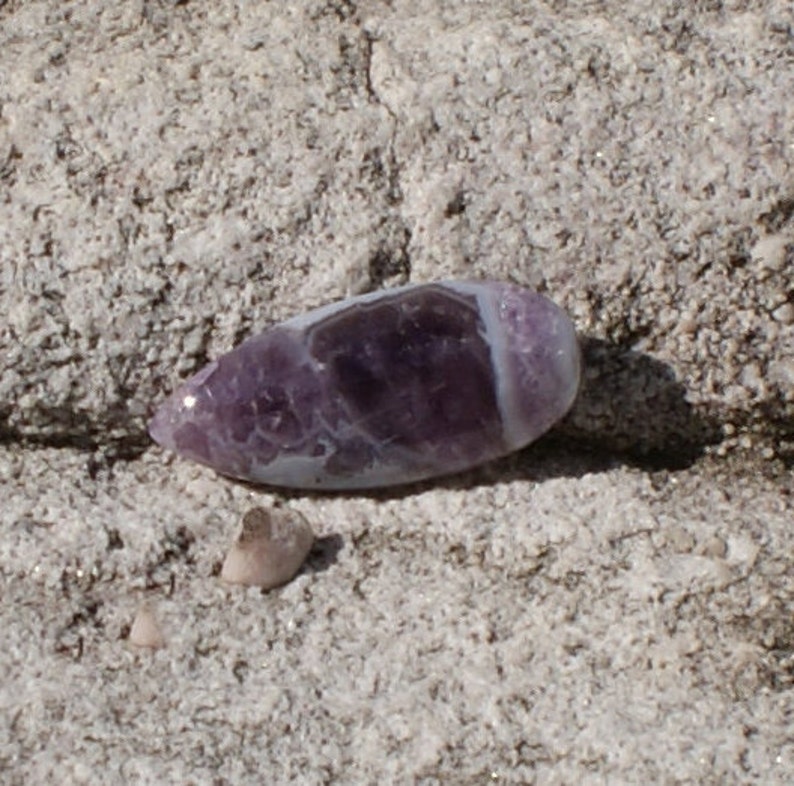 Pendant stone for setting Hand made natural untreated Amethyst Lace Agate Gemstone designer cabochon Amethyst Lace Agate Cabochon