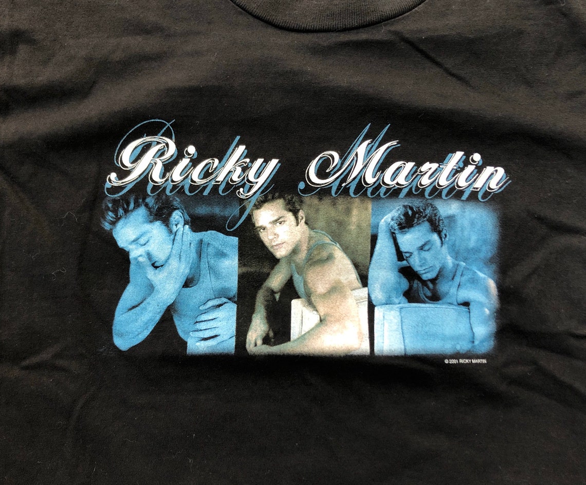 ricky martin t shirt