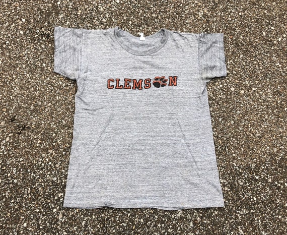 1950s Clemson Tigers Tee 50s 60s Clemson Universit