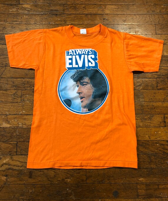 1970s Always Elvis Tee 70s Elvis T-shirt