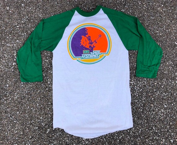 Vintage 1970s Kool Jazz Festivals Tee 70s NOS Gree