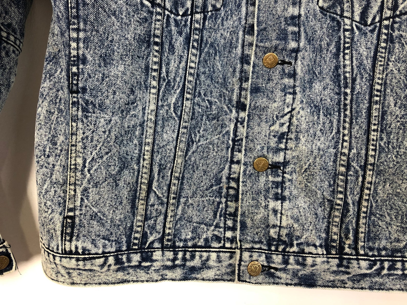 Acid Wash Guess Jeans Vintage Denim Jacket Vintage Guess Jean | Etsy