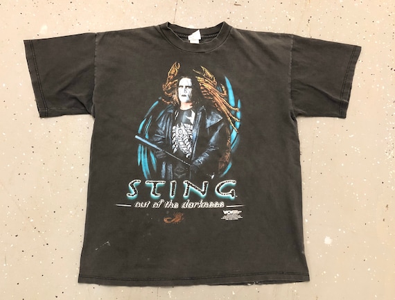 90s WCW Sting T-shirt 1990s Sting Wrestling Tee