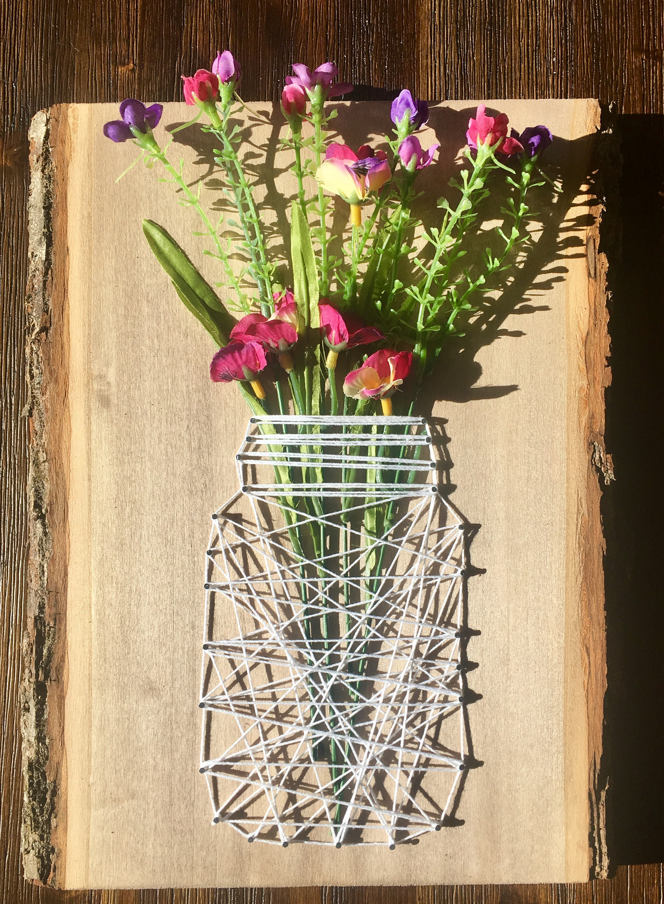 Wall Hangings Mason Jar Decor Country Decor Flower Arrangement Teacher