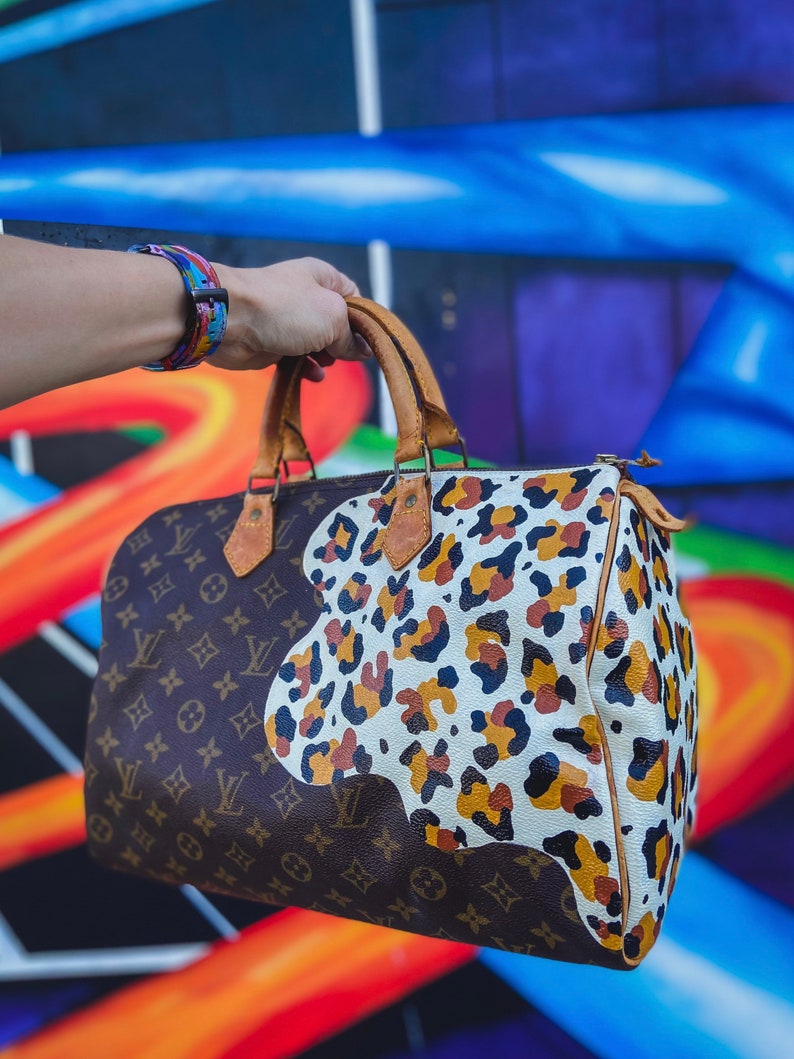 Custom Hand-painted Bag / Personalized Designer Handbag Purse - Etsy