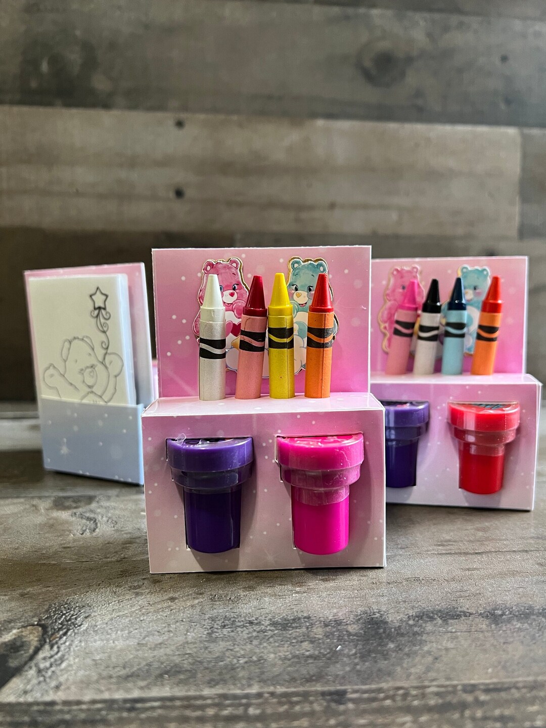 Care Bears Party Favor Activity Party Favors Party Box Etsy