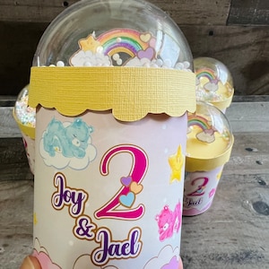 Custom Care Bears Pringles Personalized Chips Party Favor Party Decoration Birthday Party Inspired Care Bear Ositos Cariñosos