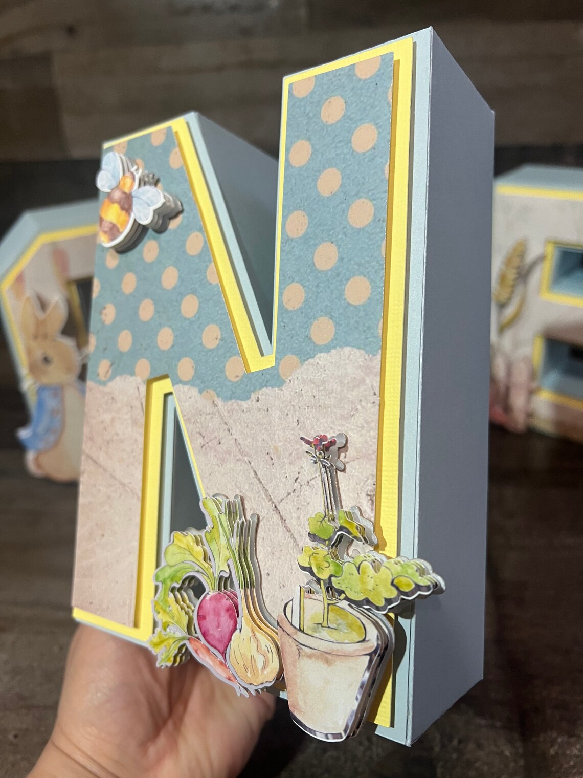 Peter Rabbit Letters, Party Decorations, Boy Birthday Party, Rabbit ...