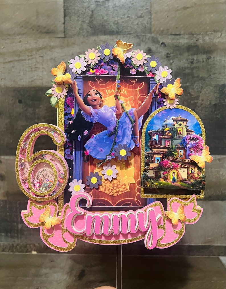 Encanto Favor Box Isabella Encanto Party Decorations Etsy New Zealand